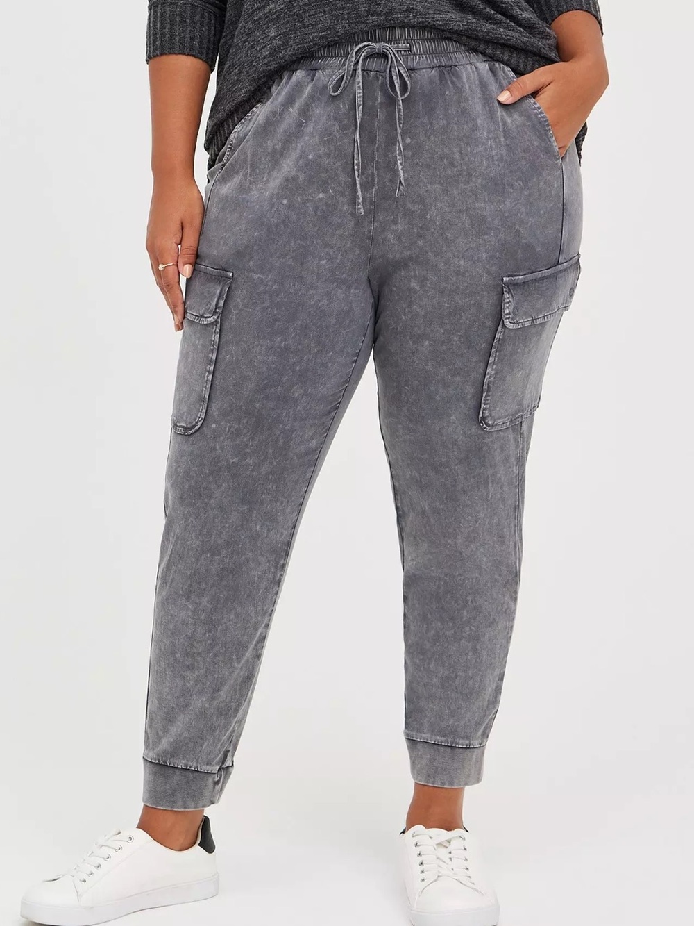 Torrid Plus Size Relaxed Fit Cargo Jogger Pants Size 20